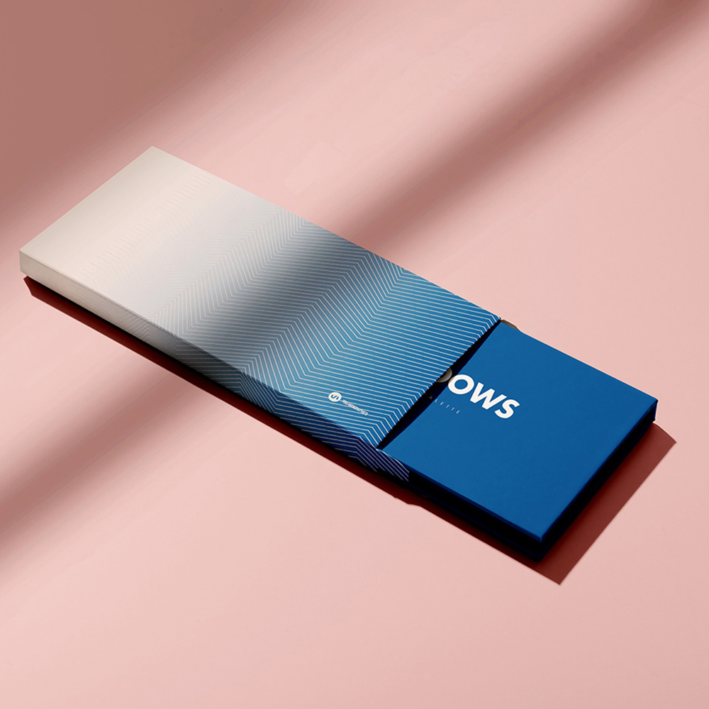 Printed custom eyeshadow boxes for palette and powder sets