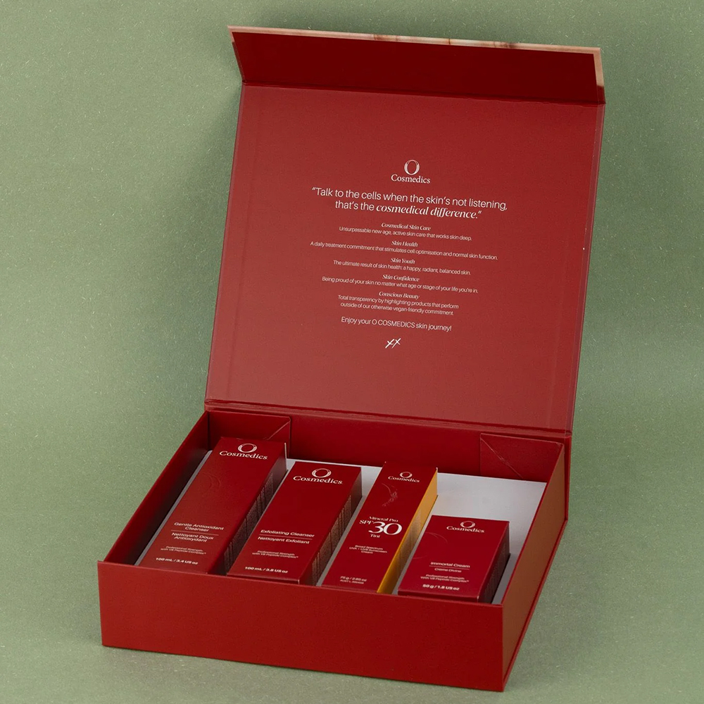Luxury custom foundation packaging boxes for makeup brands