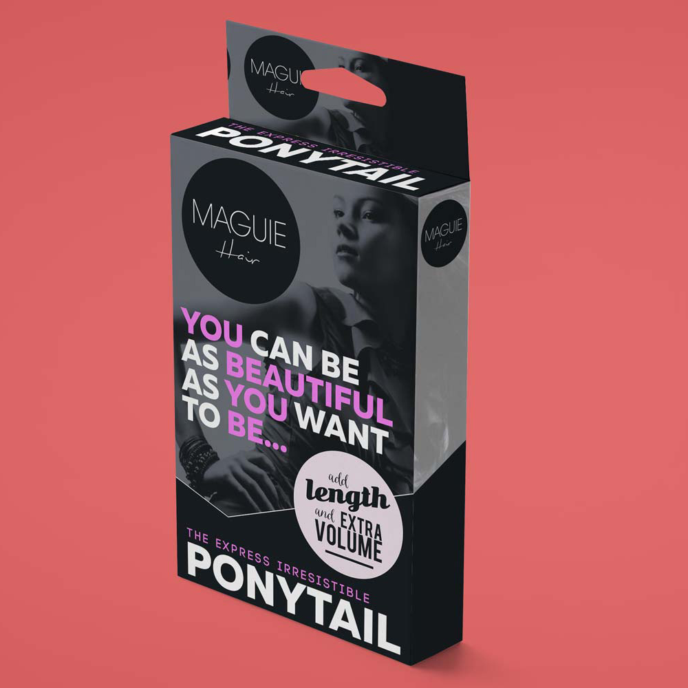 Custom hair extension boxes with logo and premium finish