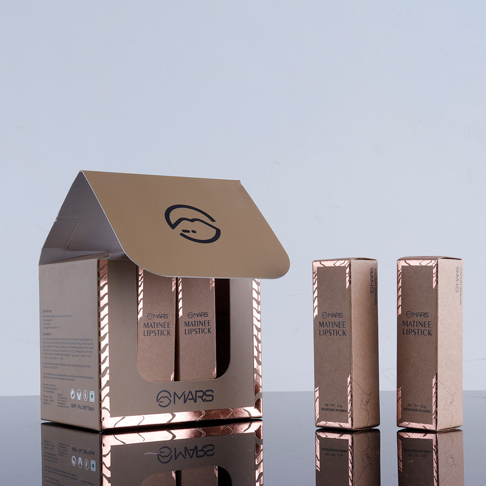 Luxury custom lipstick packaging boxes for retail display