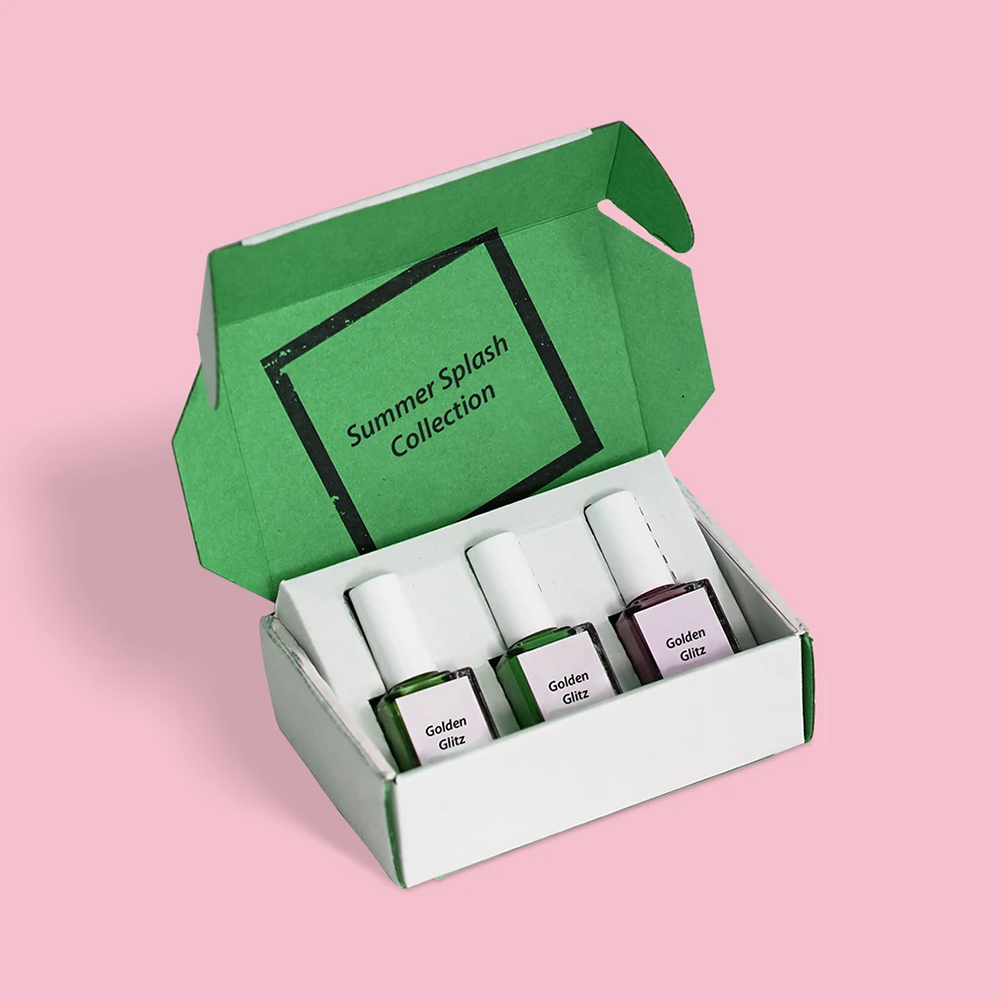 Custom nail polish boxes with logo and premium finish