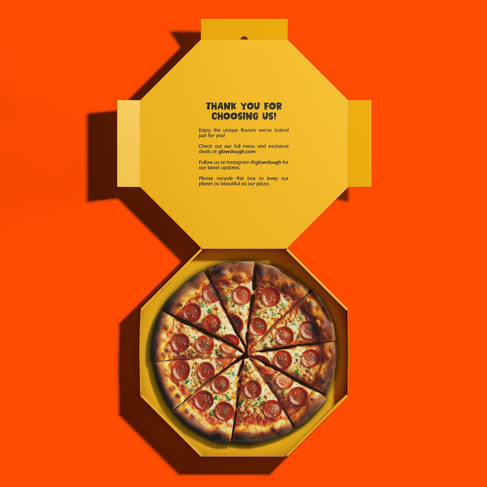 Luxury custom pizza box solutions