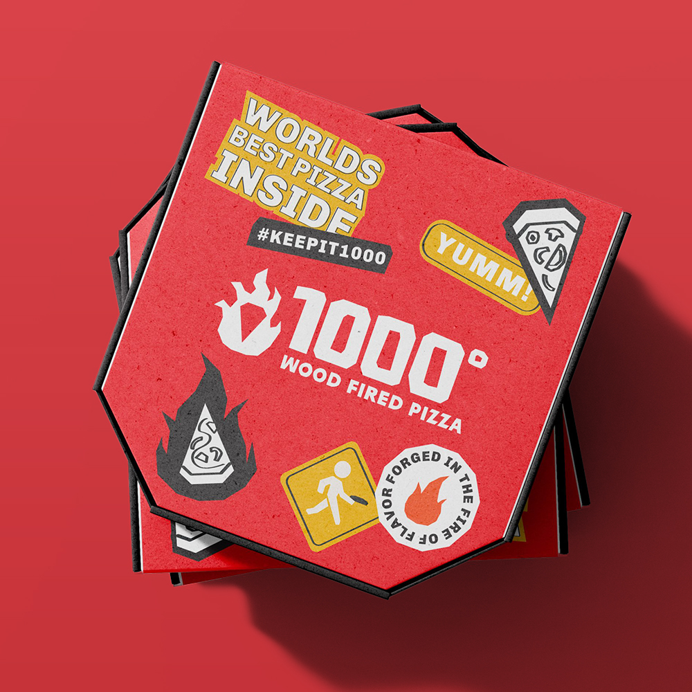 Luxury custom pizza box solutions