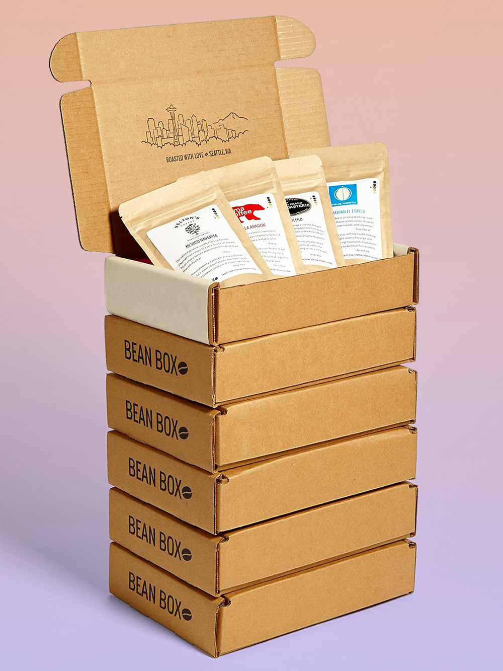 Custom coffee boxes wholesale in the UK with printed branding, food safe packaging and durable cardboard for ground coffee and beans