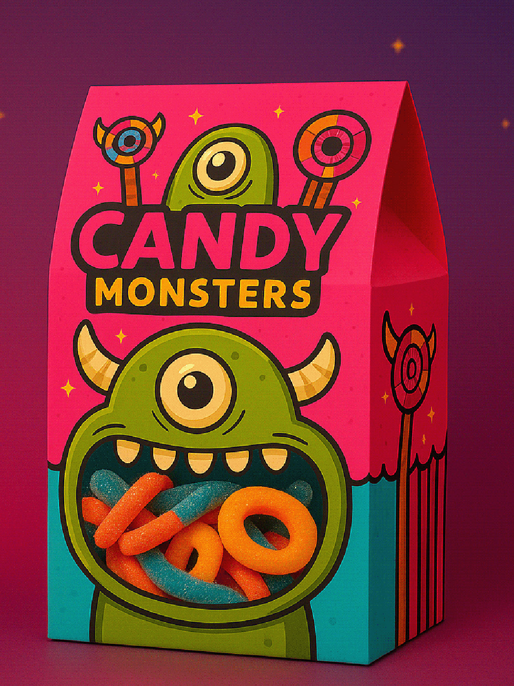 Premium custom candy boxes wholesale – food-safe printed sweet packaging with bespoke shapes, sizes & logo branding for retailers & gift makers