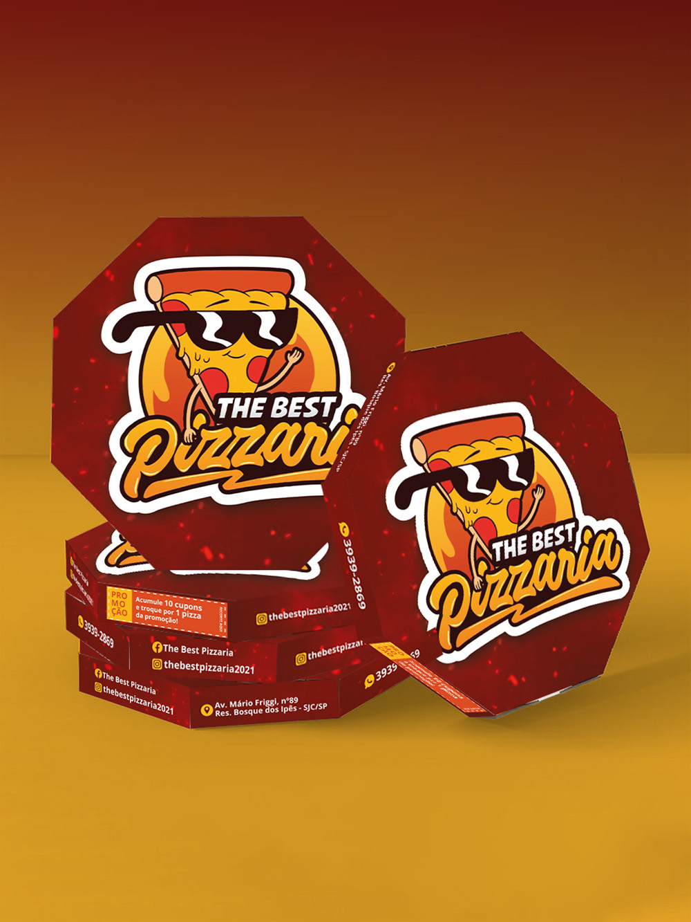 Luxury custom pizza box solutions