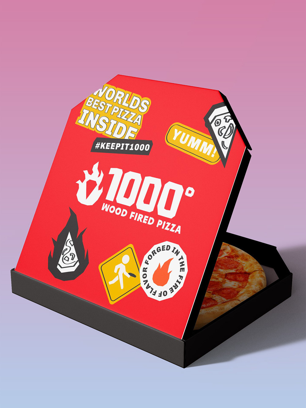 Luxury custom pizza box solutions