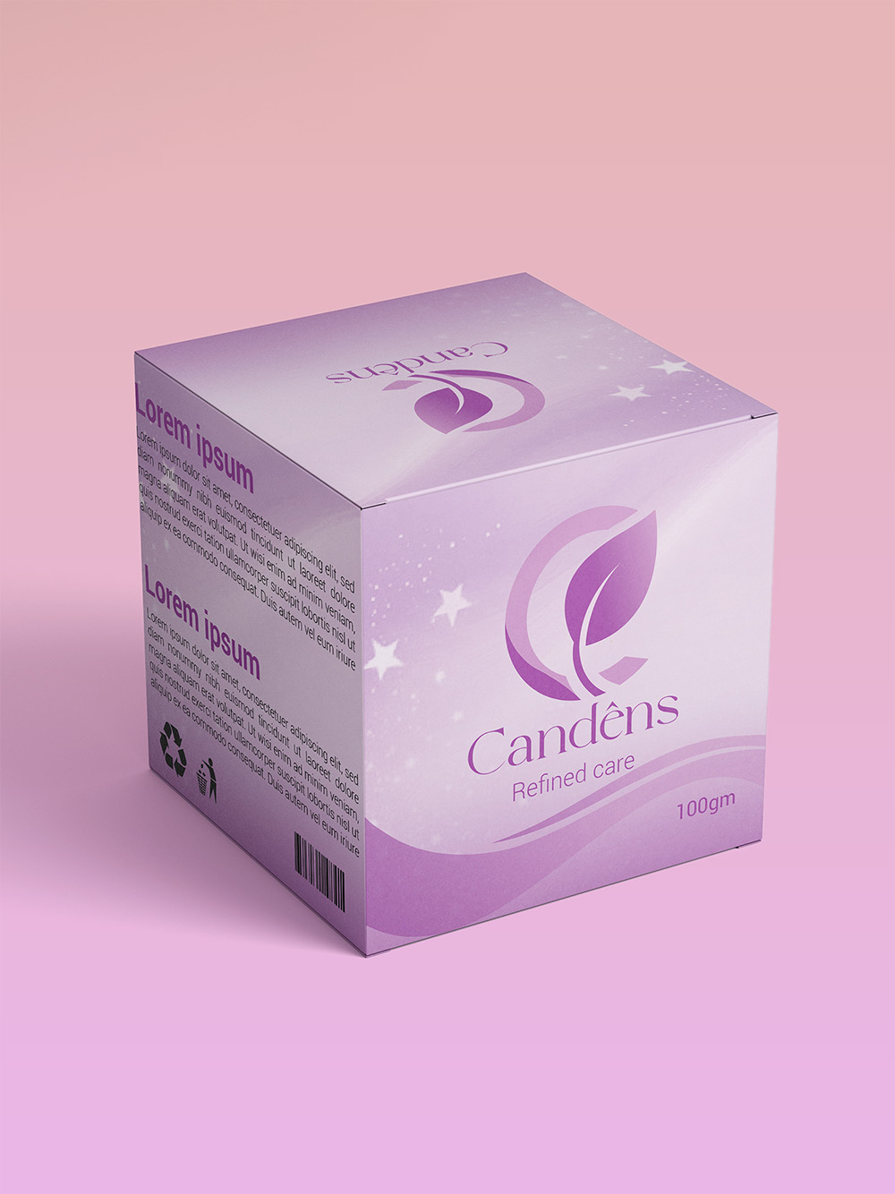 Durable Reverse Tuck Packaging Box Design
