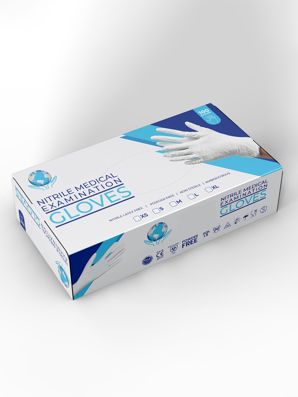 Custom Surgical Gloves Boxes