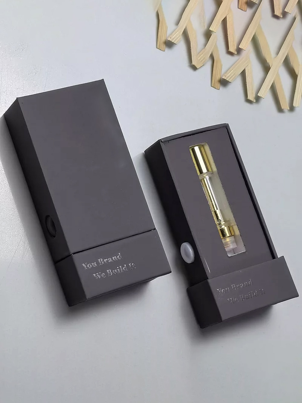 Luxury custom vape cartridge packaging boxes