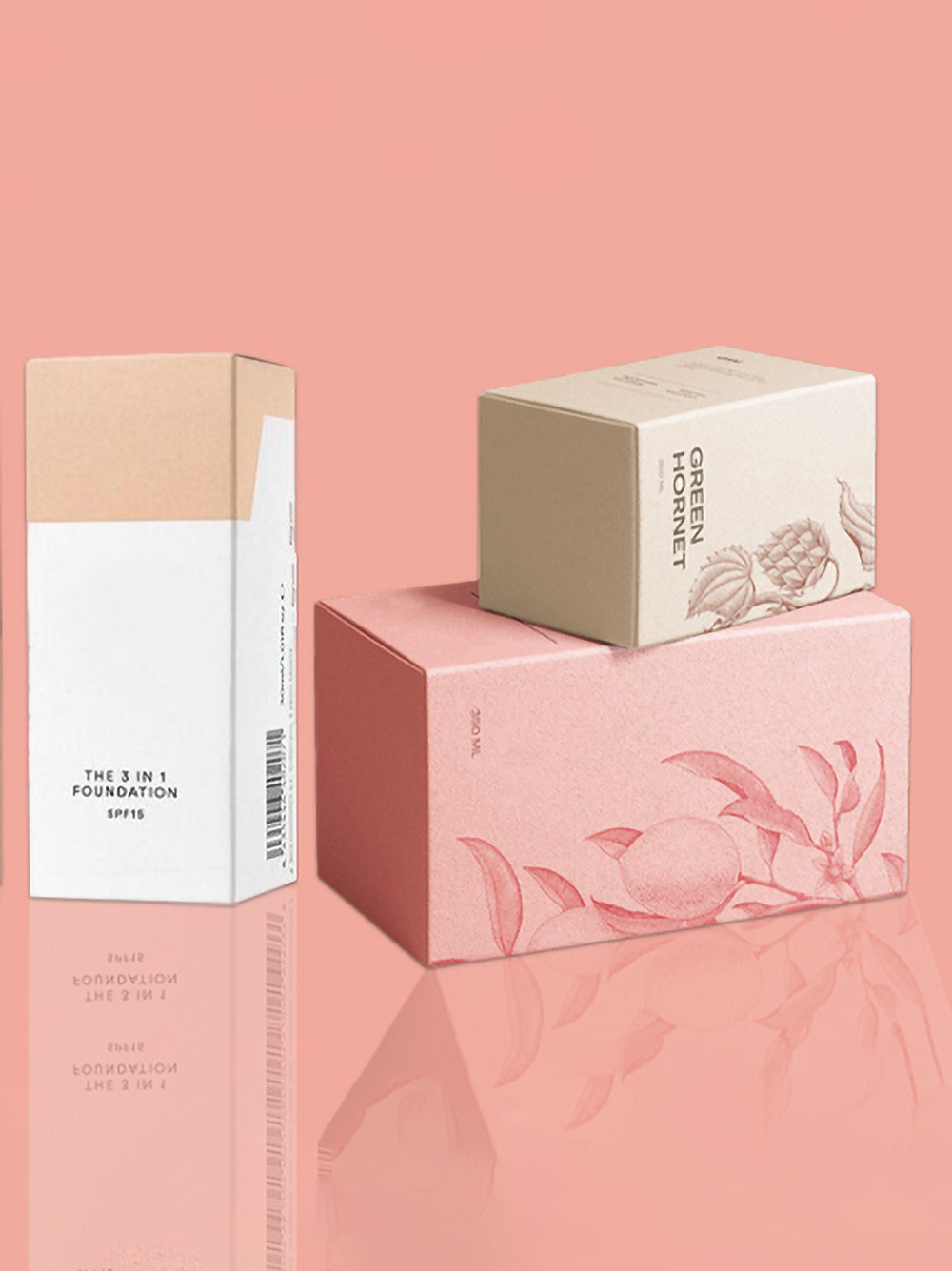 Wholesale custom foundation boxes for cosmetic retailers