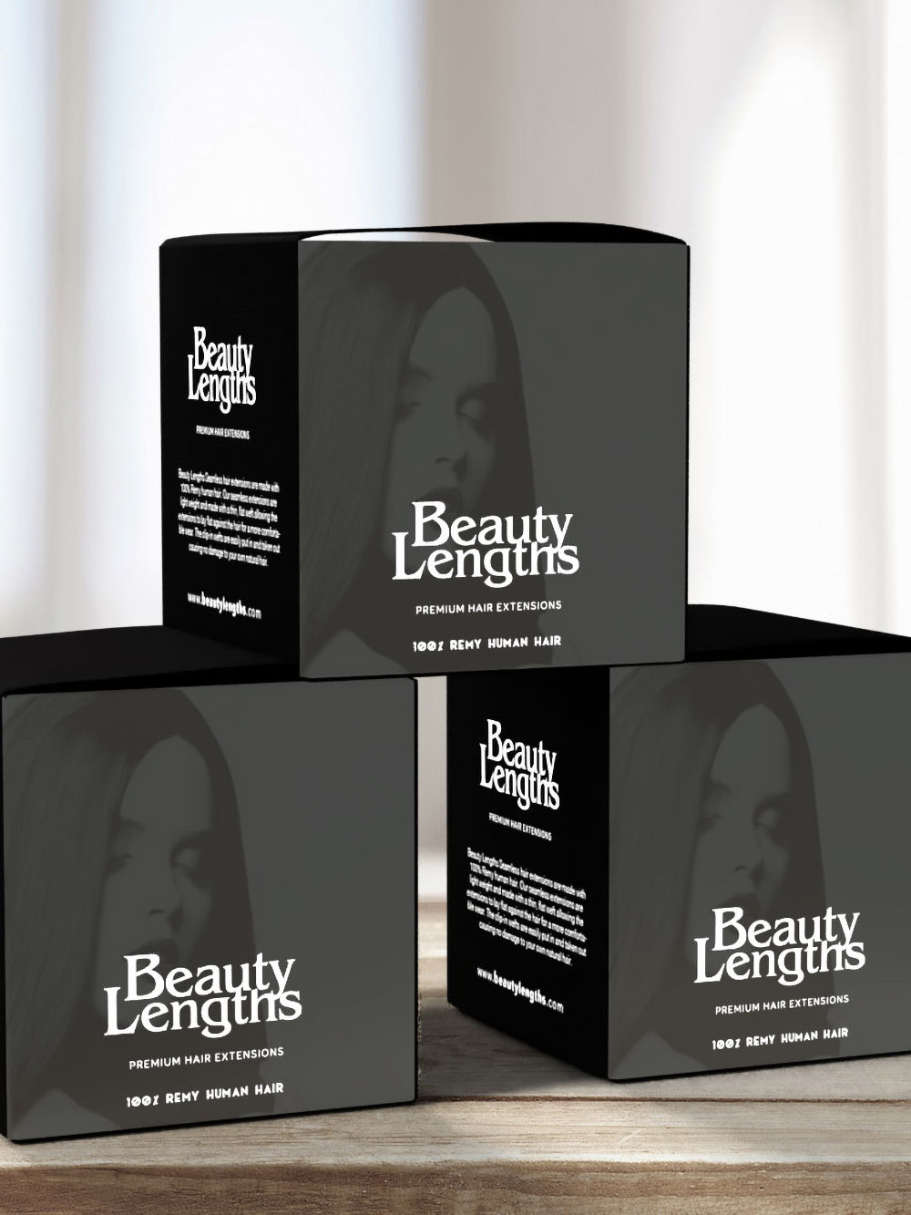 Wholesale custom hair extension boxes for beauty brands