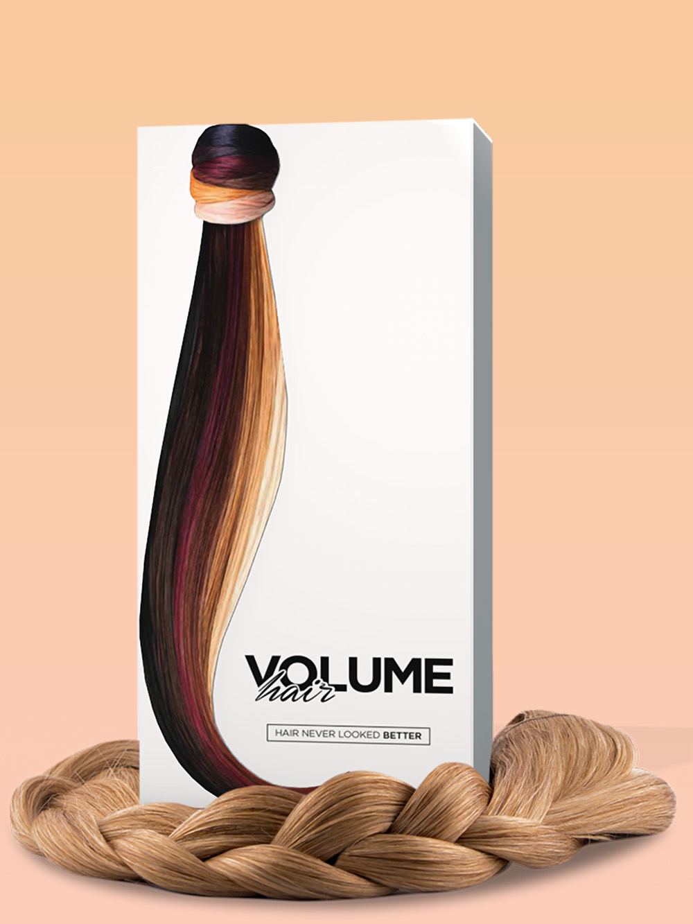 Wholesale custom hair extension boxes for beauty brands