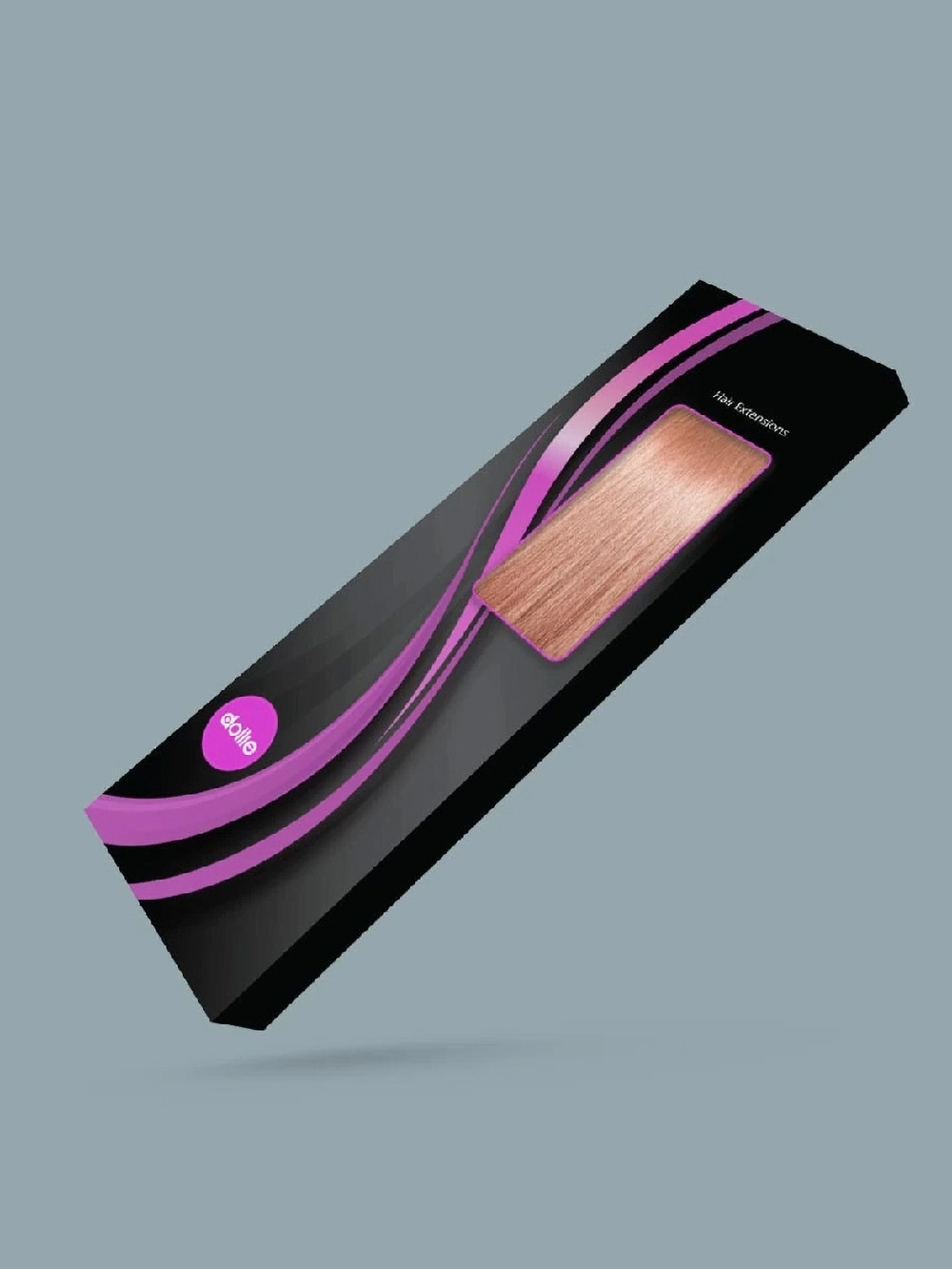 Wholesale custom hair extension boxes for beauty brands