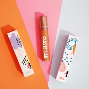 Luxury custom lip gloss packaging boxes for retail display