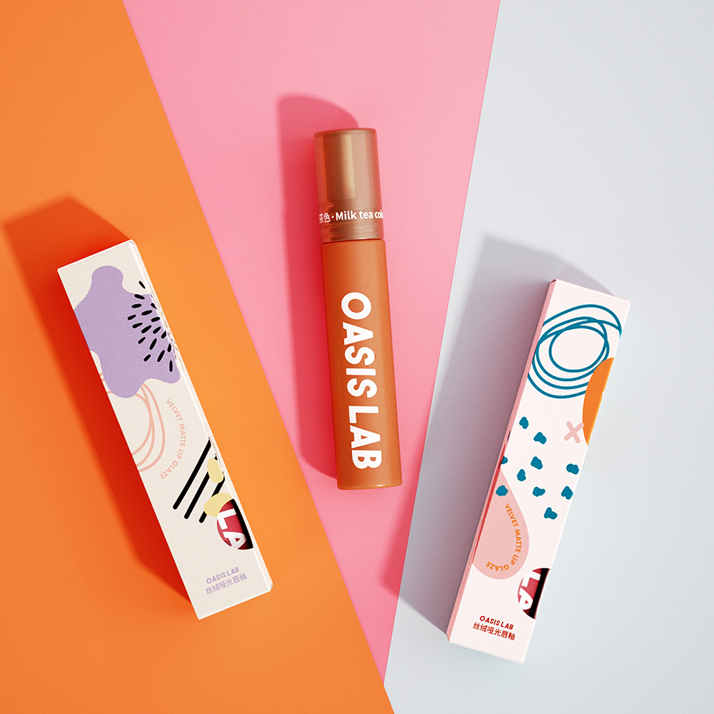 Luxury custom lip gloss packaging boxes for retail display