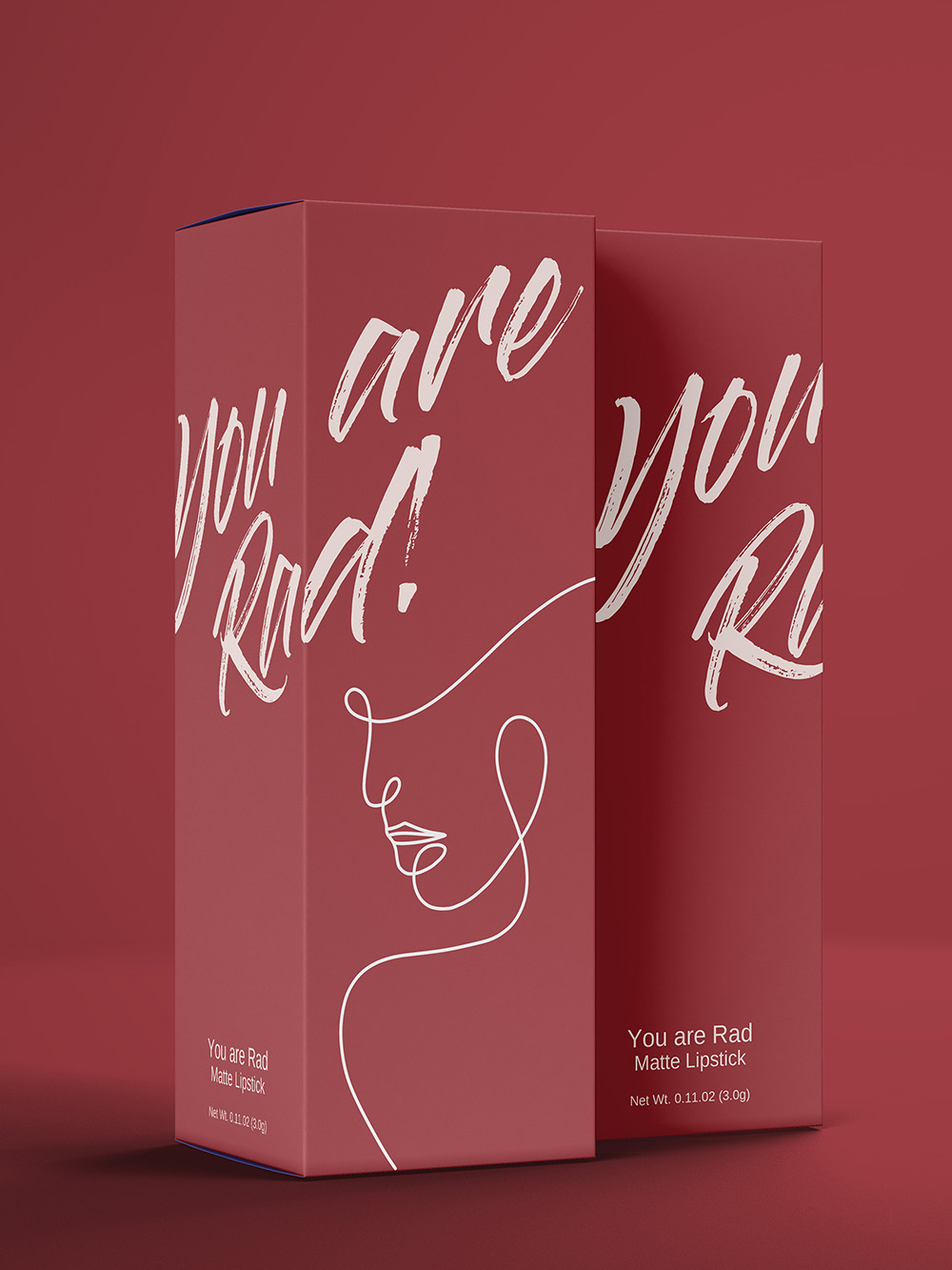 Custom lipstick boxes with logo and premium finish