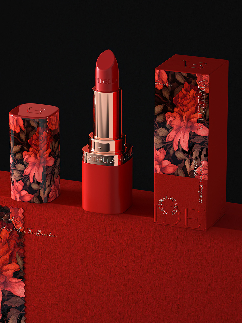 Custom lipstick boxes with logo and premium finish