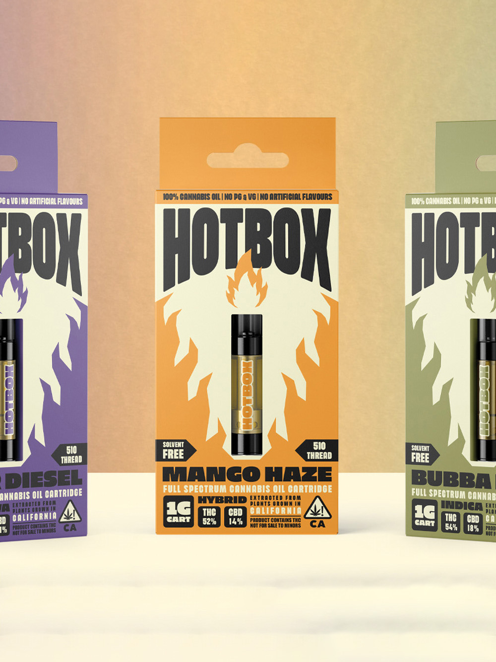 Luxury custom vape cartridge packaging boxes