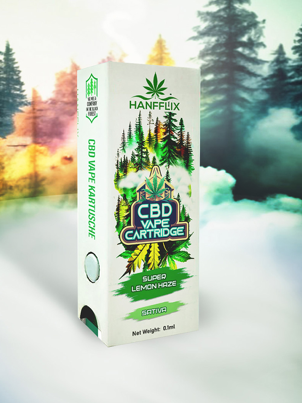 Luxury custom vape cartridge packaging boxes