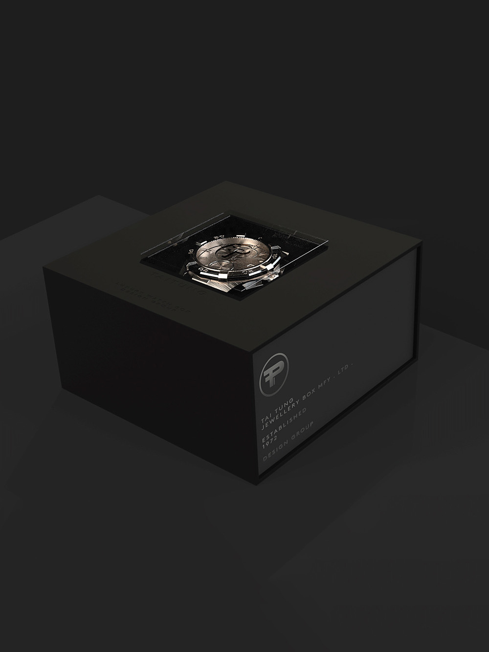 Branded custom wrist watch boxes for retail packaging