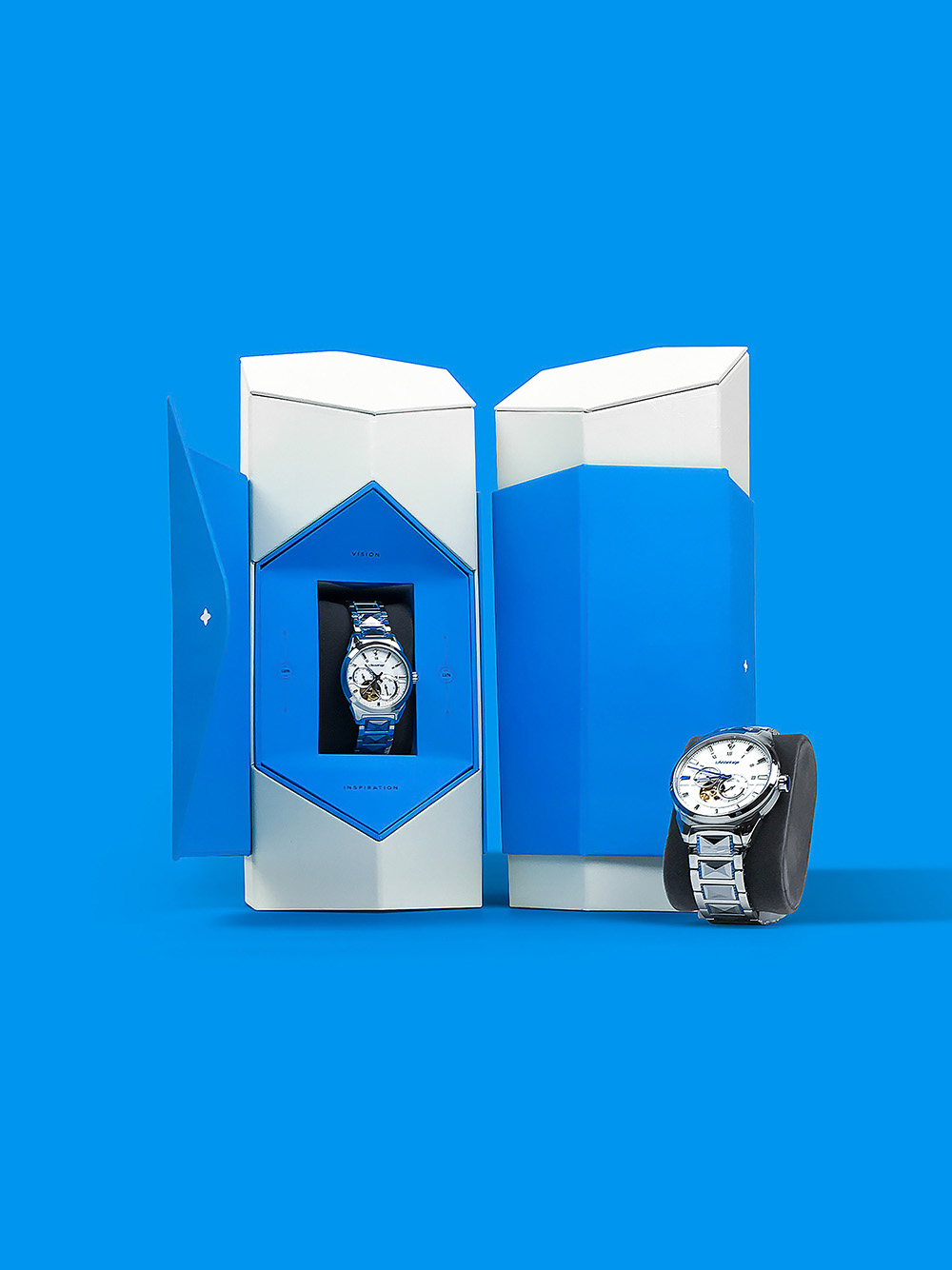 Branded custom wrist watch boxes for retail packaging