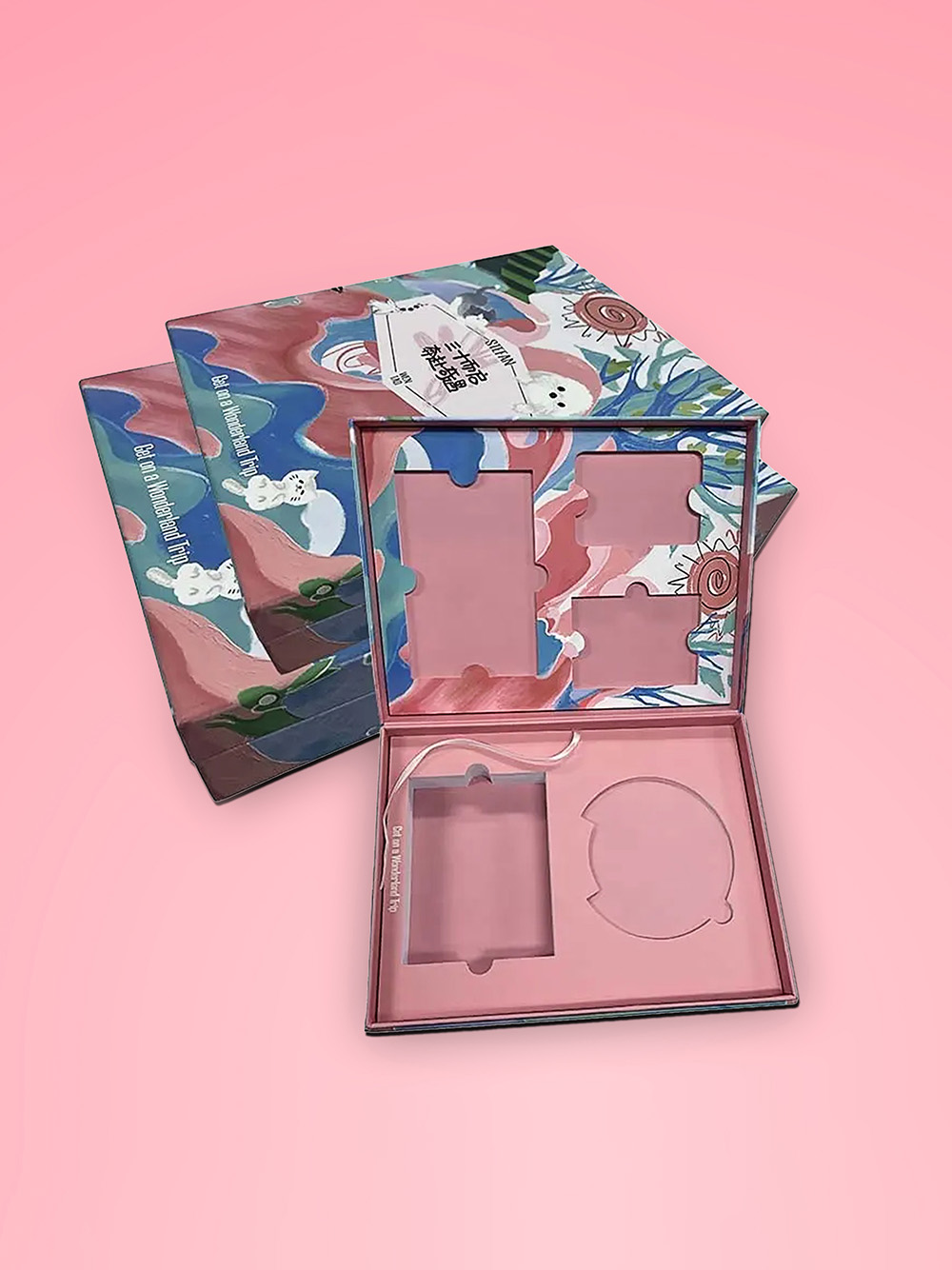 High-end custom boxes with foam insert packaging