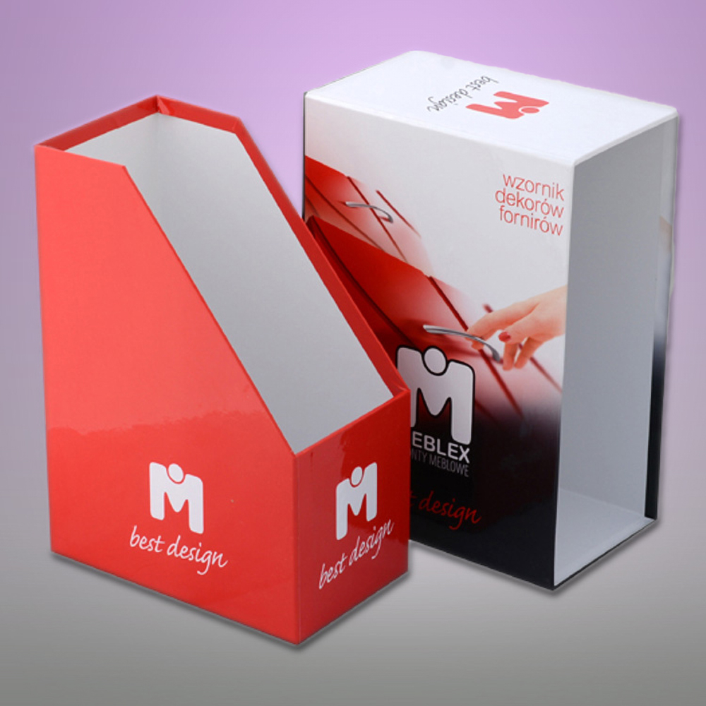 Printed book sleeve boxes for retail display packaging