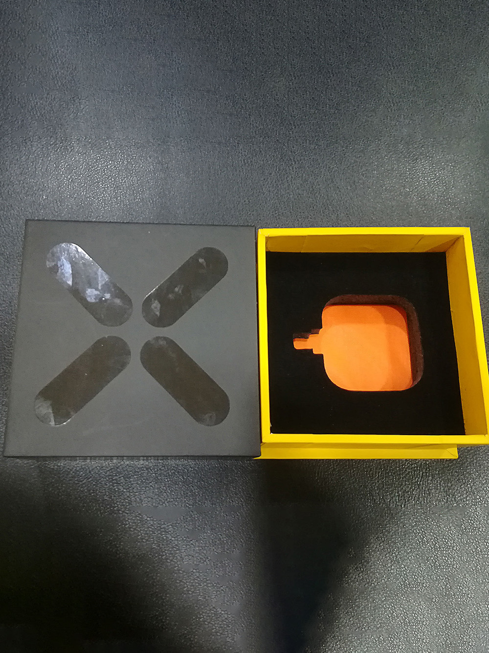 High-end custom boxes with foam insert packaging