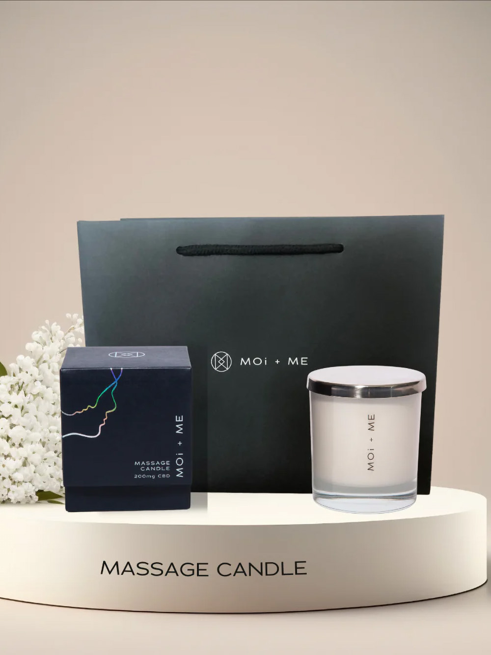 CBD candle boxes packaging with hemp leaf design and kraft finish for premium scented candles