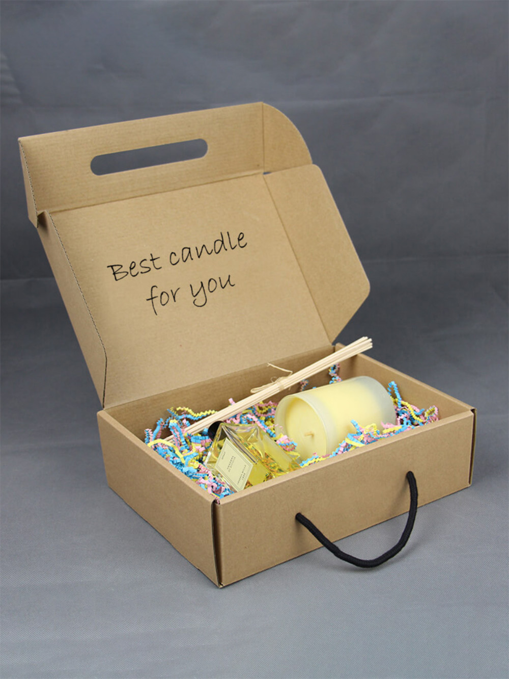 Candle corrugated boxes wholesale in the UK with strong protective packaging for shipping glass jar candles safely