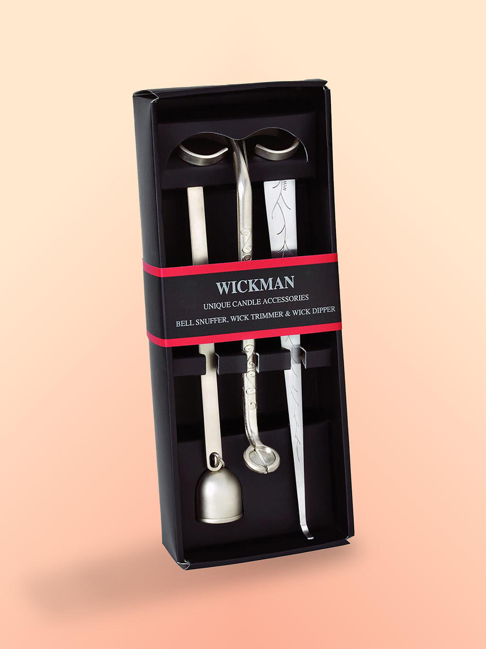 Custom candle accessories boxes wholesale in the UK with premium printed packaging for wick trimmers, snuffers and gift sets