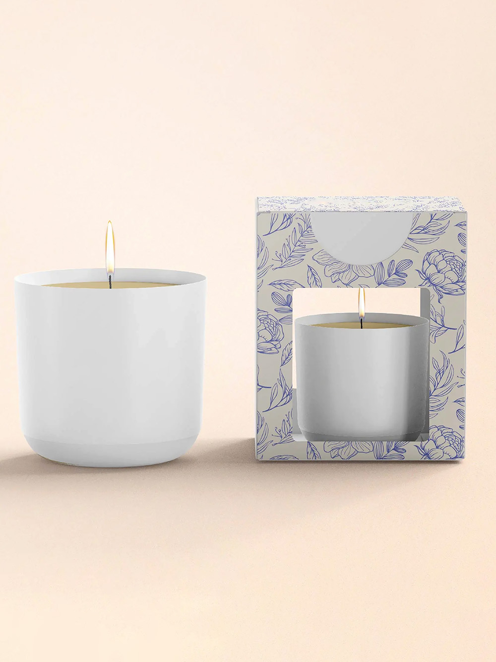 Custom candle boxes with window wholesale in the UK made from rigid or cardboard packaging to showcase jar and glass candles