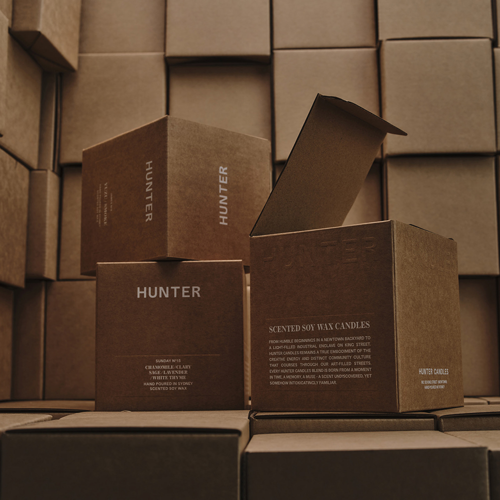 Top and bottom Corrugated boxes