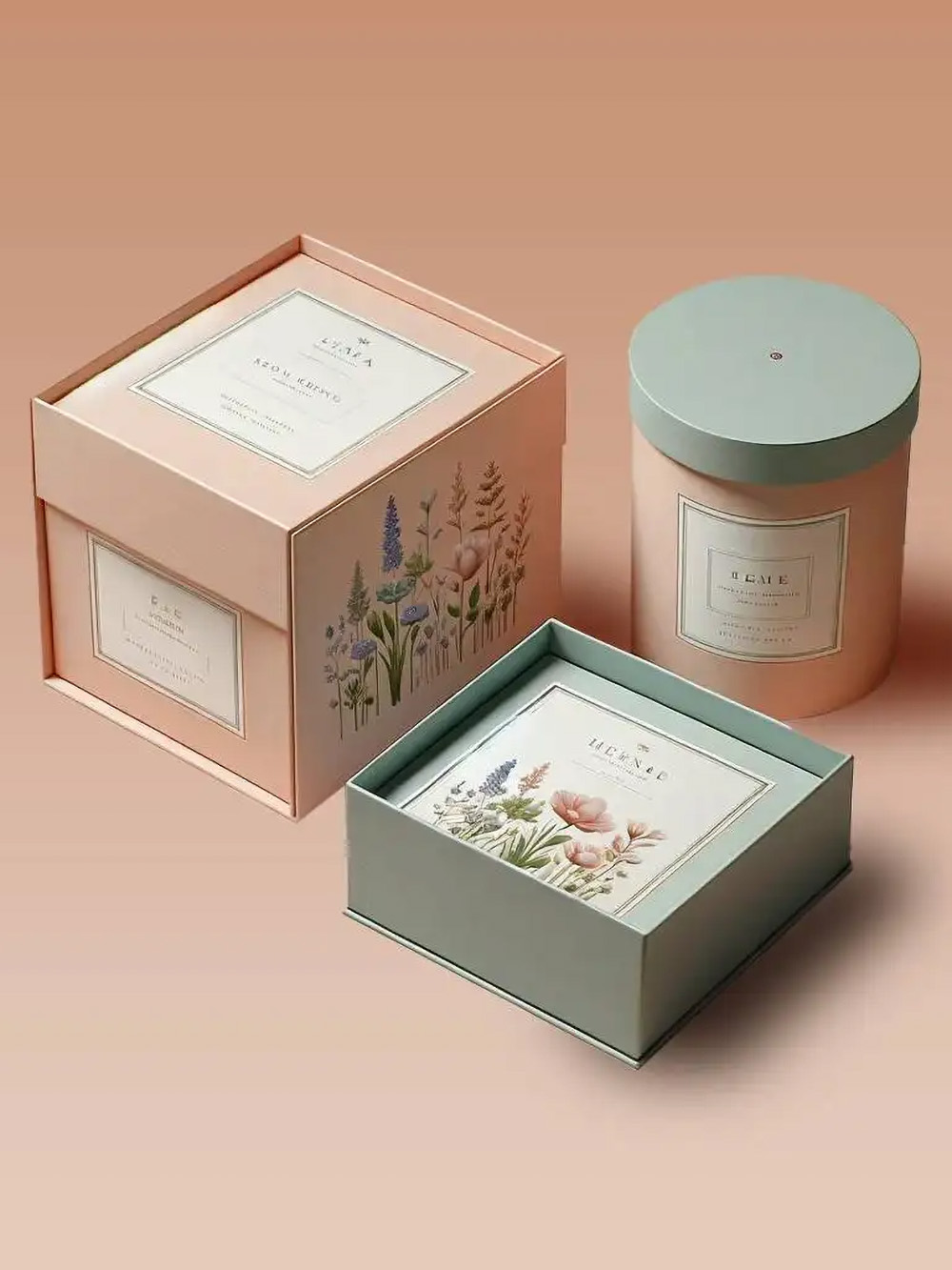 High end rigid candle packaging boxes wholesale for luxury home fragrance brands in the UK
