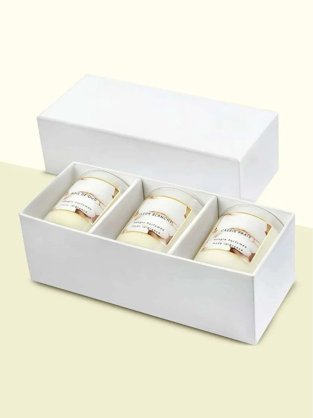 High end rigid candle packaging boxes wholesale for luxury home fragrance brands in the UK