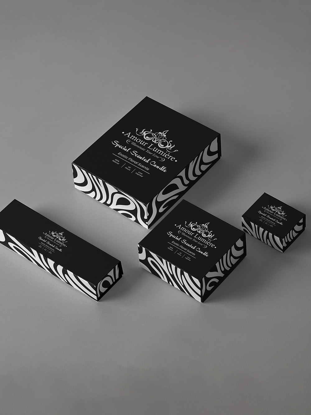 High end rigid candle packaging boxes wholesale for luxury home fragrance brands in the UK