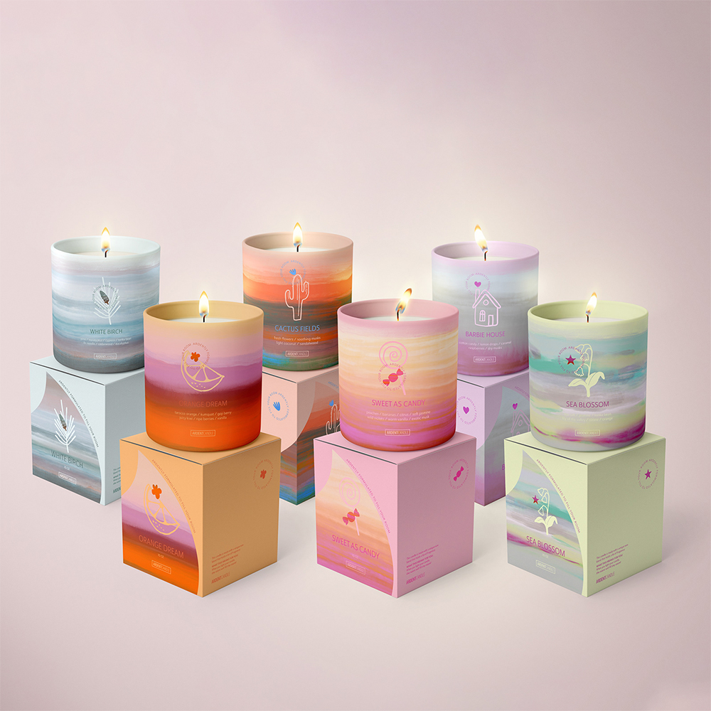 Eco friendly kraft candle jar boxes bulk supply for handmade candle brands UK