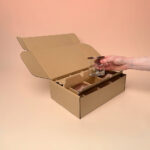 Heavy duty candle shipping boxes UK manufacturer for safe glass jar delivery and ecommerce protection