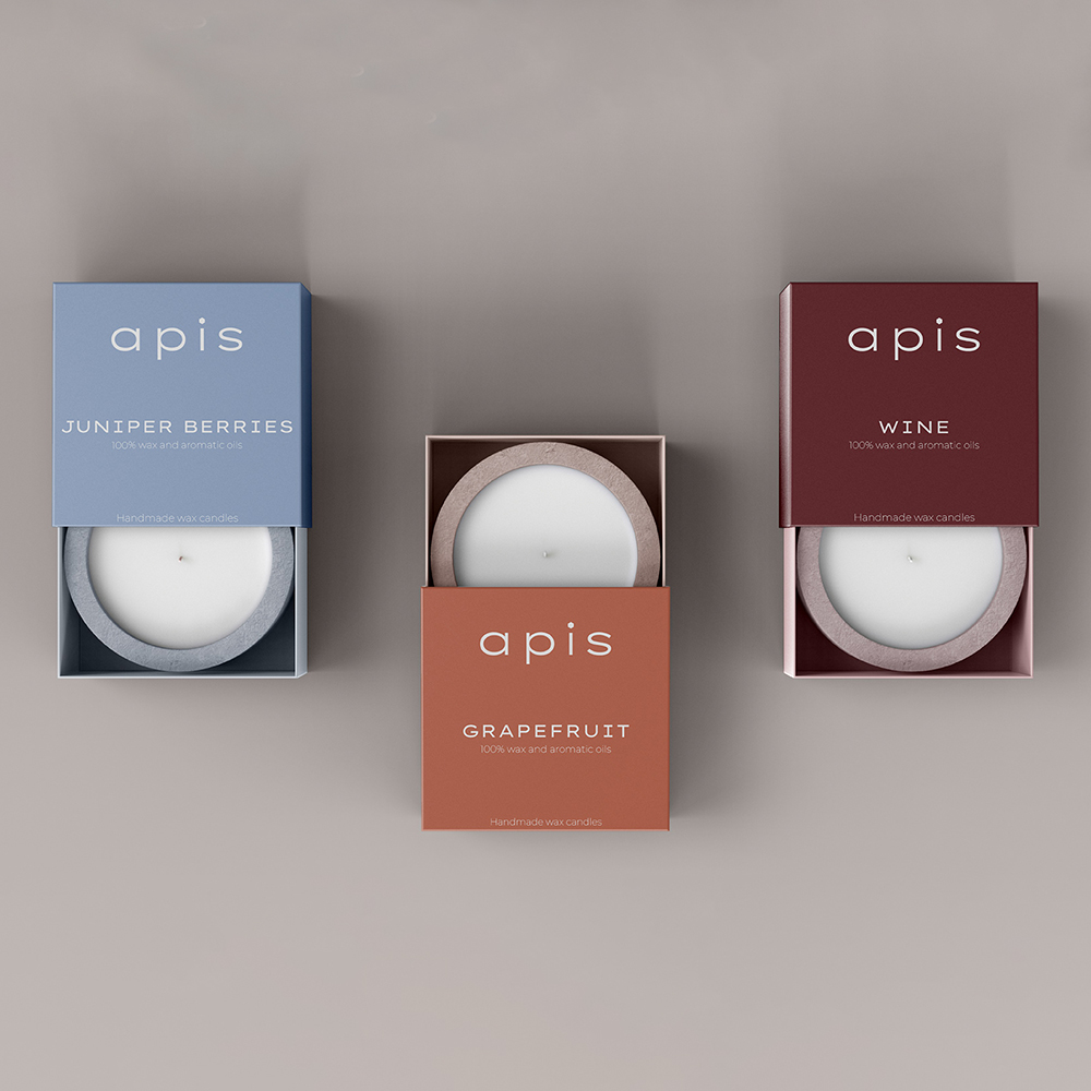 Luxury candle drawer style sleeve packaging boxes for gift ready presentation and retail display