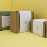 Branded candle shipping mailer boxes with custom inserts for safe ecommerce delivery across the UK