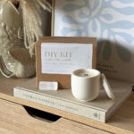 Branded candle making kit packaging for ecommerce DIY candle businesses in the UK