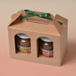 Custom rigid candle boxes with PVC window and magnetic closure for high end candle presentation and ecommerce delivery