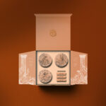 Personalised printed candle boxes with foam or cardboard inserts for premium candle brands and gift collections
