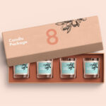 Custom rigid candle boxes with inserts and magnetic closure for high end candle presentation and ecommerce delivery