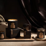 Luxury candle rigid gift boxes with custom inserts and soft touch lamination for premium collections