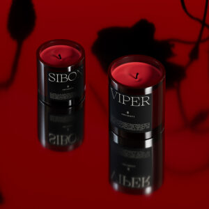 Luxury printed candle labels with foil accents and high resolution artwork for premium candle packaging