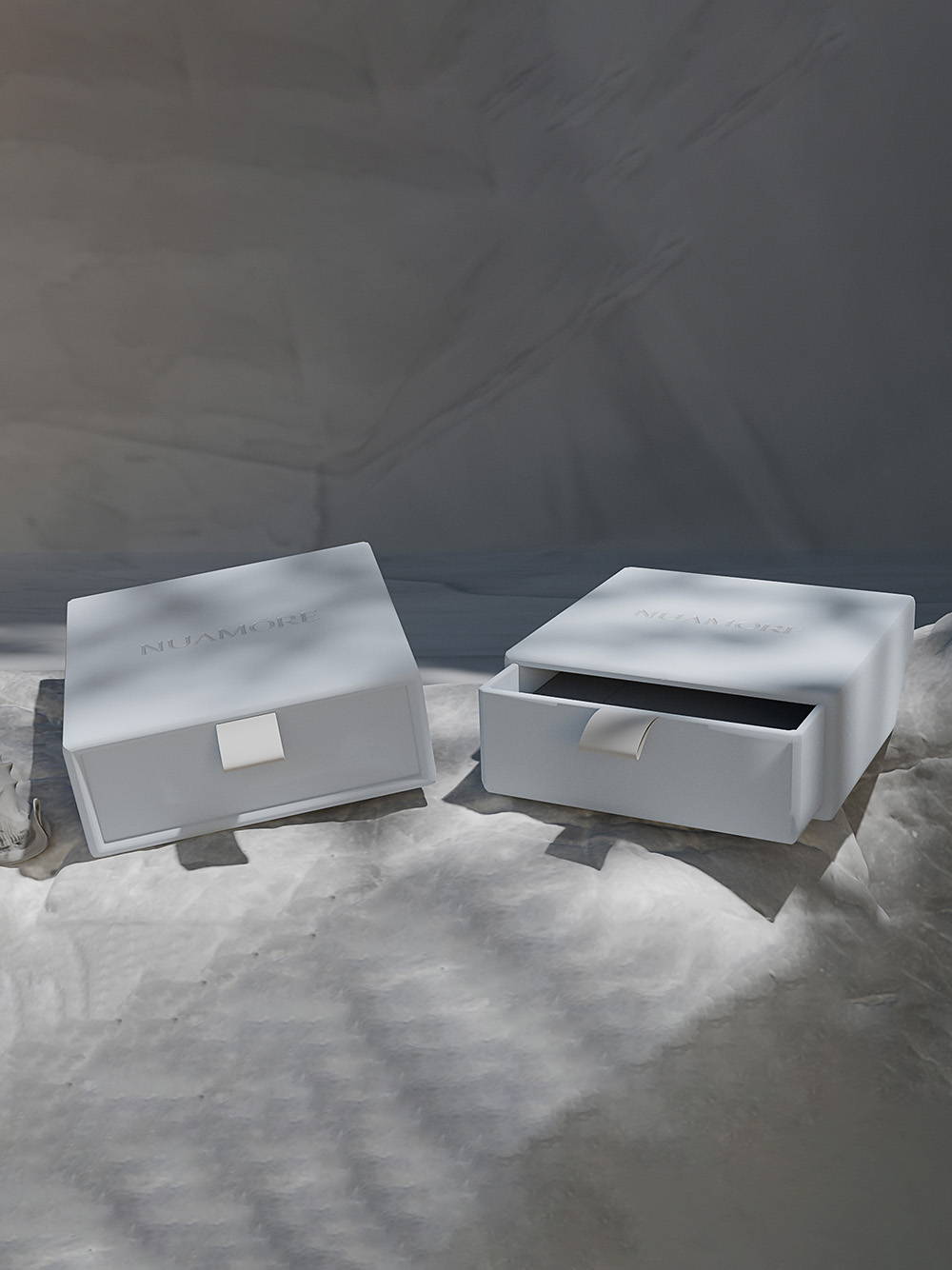 Luxury Matte White Rigid Box for Retai