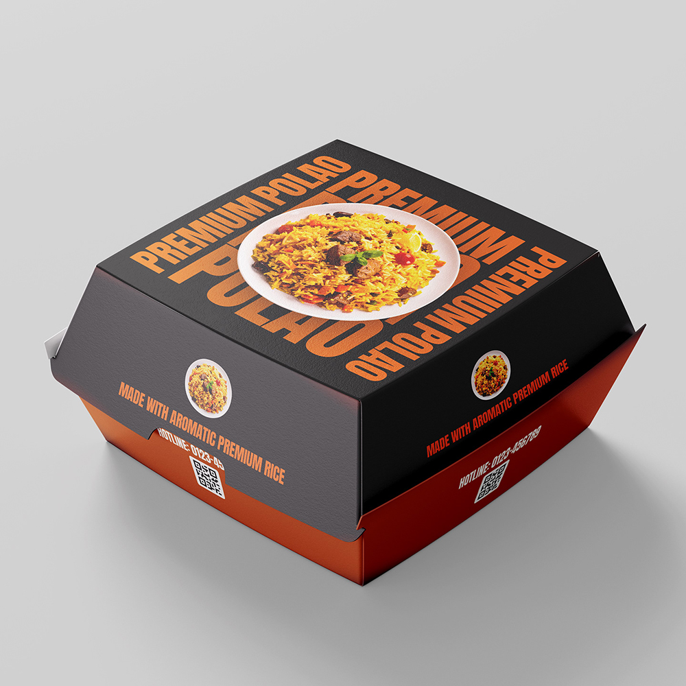 Custom printed Chinese food boxes with handles – secure, grease-resistant takeout containers ideal for hot meals, dine-in to go, and branded food packaging