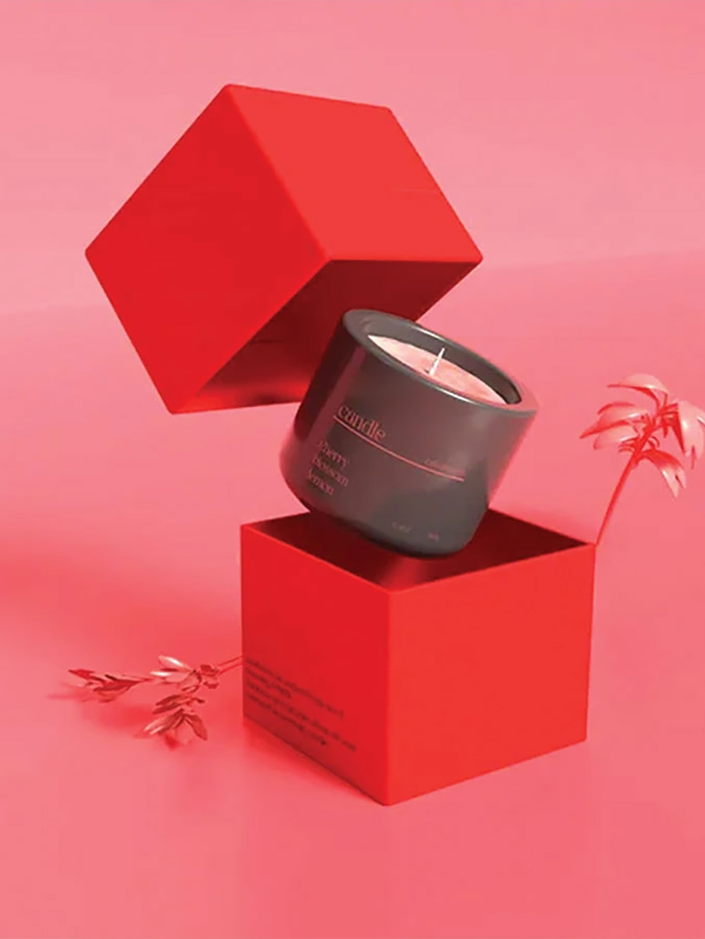 Wholesale rigid two piece candle boxes with embossed logo and foil stamping UK